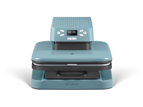 LOKLiK ImPress™ Auto Heat Press Machine - Denim Blue