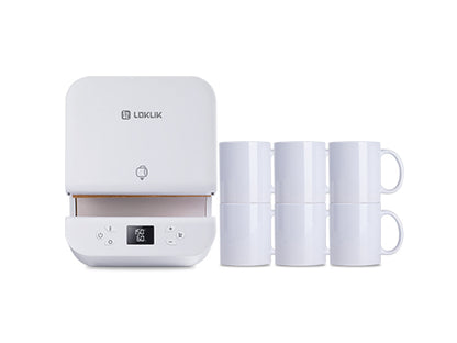 LOKLiK ImPress™ Auto Tumbler Bundle - White